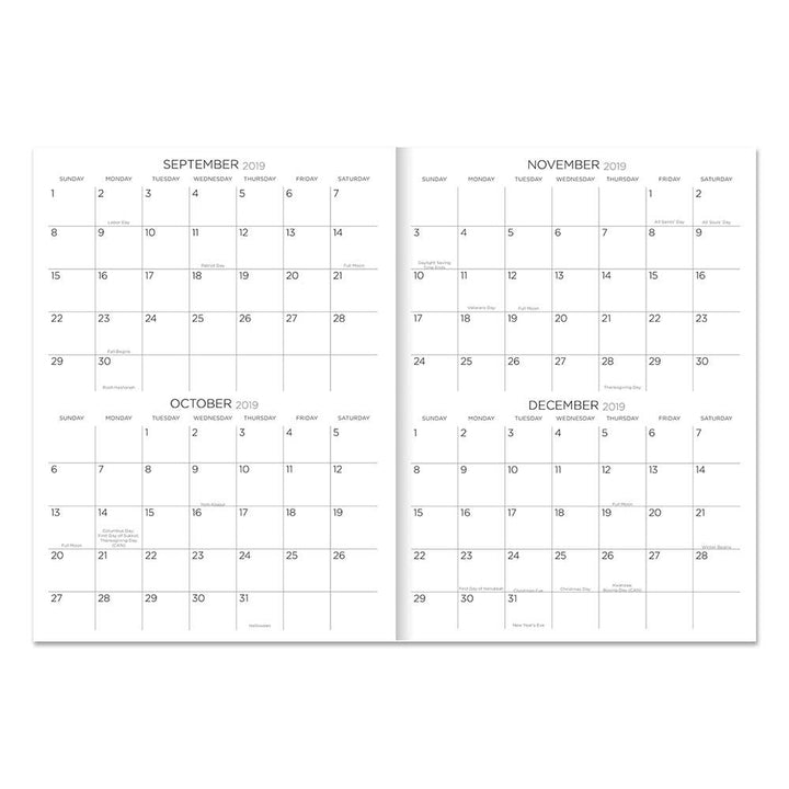 2020 Golden Dots Medium Monthly Planner