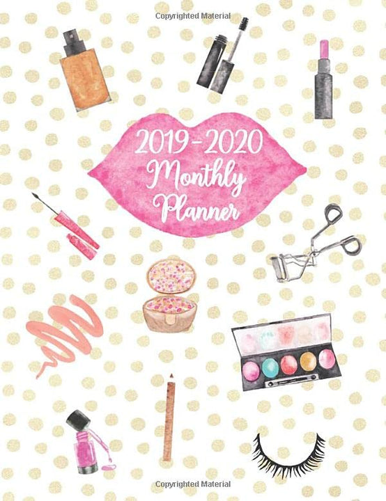 2019-2020 Monthly Planner: Purse Size Day Planner with Calendar View | 16 Months - September 2019 - December 2020 | Make-Up Design