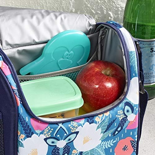 Fit & Fresh Cool Coolers Kids Lunch Box Ice Packs, Slim Ice Packs for Lunch Bags, Lunch Ice Packs Reusable-Multicolored 8 Pack Penguin Penguin, 8 PK