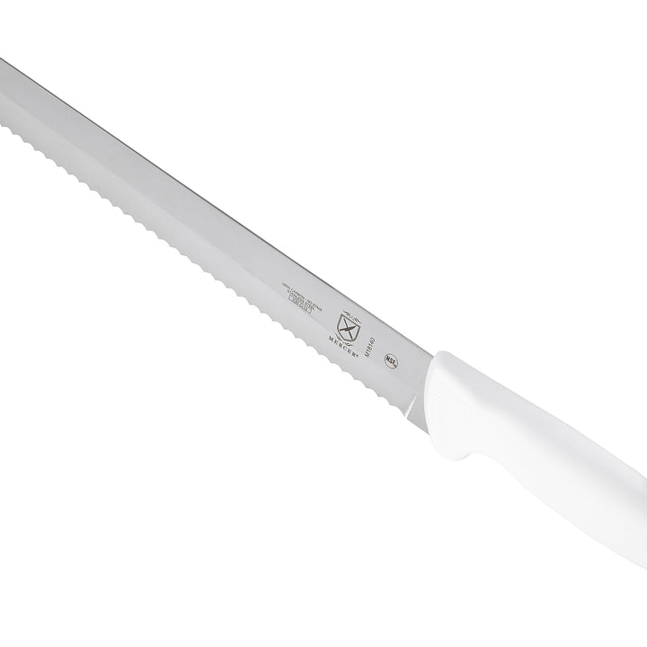 Mercer Culinary Ultimate White, 11 Inch Slicer Wavy Edge 11" Slicer (Wavy Edge)