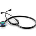 ADC - 603IST Adscope 603 Premium Stainless Steel Clinician Stethoscope with Tunable AFD Technology, Iridescent Tactical