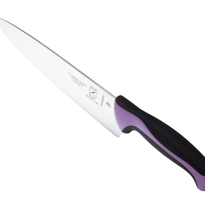 Mercer Culinary Purple Millennia Colors Handle, 8" Chef's Knife