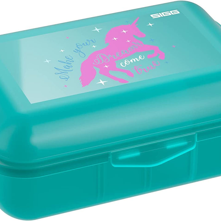 SIGG - Kids Lunch Box VIVA - Made in Germany - Dishwasher Safe - Food Containers for School, Daycare - Gifts Boys, Girls Unicorn