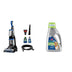 BISSELL TurboClean Pet XL Upright Carpet Cleaner, Upholstery Tough Stain Tool & Formula included, 3746 + Bissell Professional Pet Urine Eliminator + Oxy Carpet Cleaning Formula, 48 oz, 1990, 48 Ounce TurboClean + Urine Eliminator