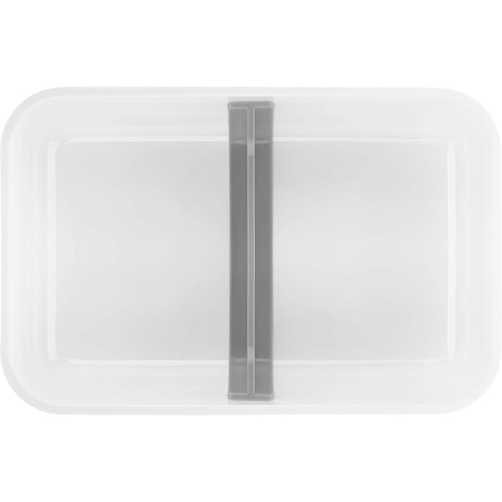 ZWILLING Fresh & Save Flat Lunch Box Large, Airtight Food Storage Container, Meal Prep Container, BPA-Free, Grey Gray