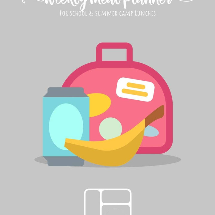 Weekly meal planner for school and summer camp lunches | OmieLife OmieBox Bento Lunch Box: DOWNLOADABLE FREE BONUS Lunch cute Notes PDF + Grocery ... meal planner for BENTO BOX COLLECTION)