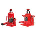 BIG RED 20 Ton (40,000 LBs) Torin Welded Hydraulic Car Bottle Jack, Red, TAM92003B & T92007A Torin Hydraulic Stubby Low Profile Welded Bottle Jack, 20 Ton (40,000 lb) Capacity, Red 20 Ton (40,000 LBs) Bottle Jack + Bottle Jack, 20 Ton