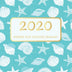 2020 Weekly and Monthly Planner: Calendar Schedule | Academic Organizer | Daily Weekly Monthly W/ To Do List | Personal Planner| Academic Schedule ... Sea Shells Turquoise Cover | Beach Theme art