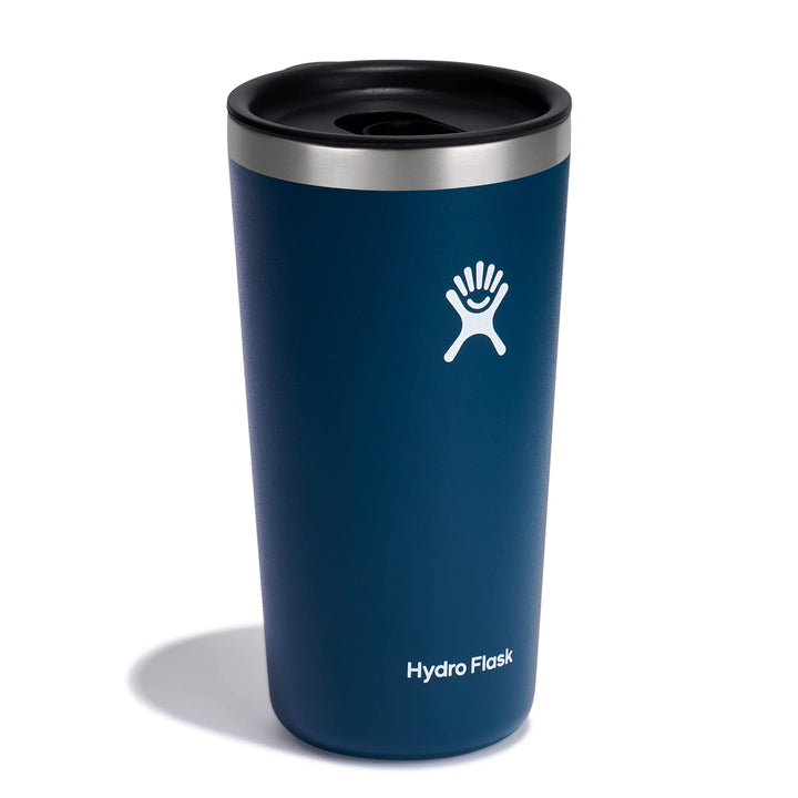 Hydro Flask All Around Stainless Steel Tumbler with Lid and Double-Wall Vacuum Insulation Indigo 20 Oz