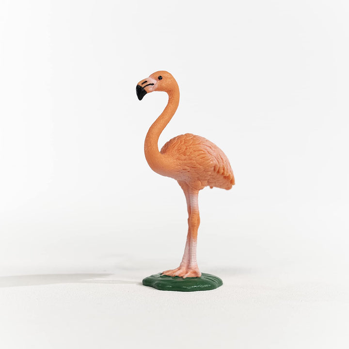 Schleich Wild Life, Bird Animal Toys for Boys and Girls 3 and Above, Pink Flamingo Toy Figurine Current Box Style