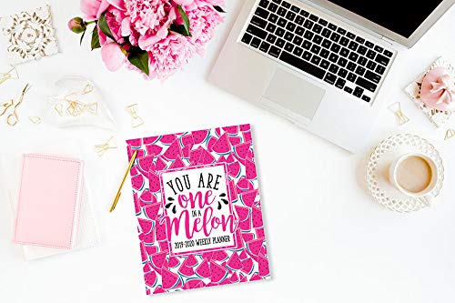 You Are One in a Melon: 2019-2020 Weekly Planner: You Are One in a Melon: 2019-2020 Weekly Planner July 1, 2019 to June 30, 2020: Weekly & Monthly ... & Diary: Pink Watermelon on White 2543