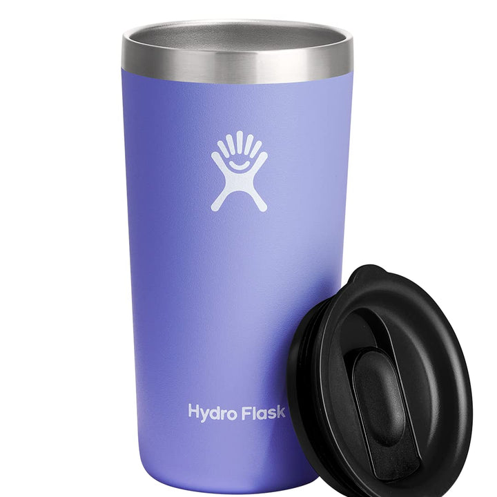 Hydro Flask All Around Stainless Steel Tumbler with Lid and Double-Wall Vacuum Insulation Lupine 12 Oz