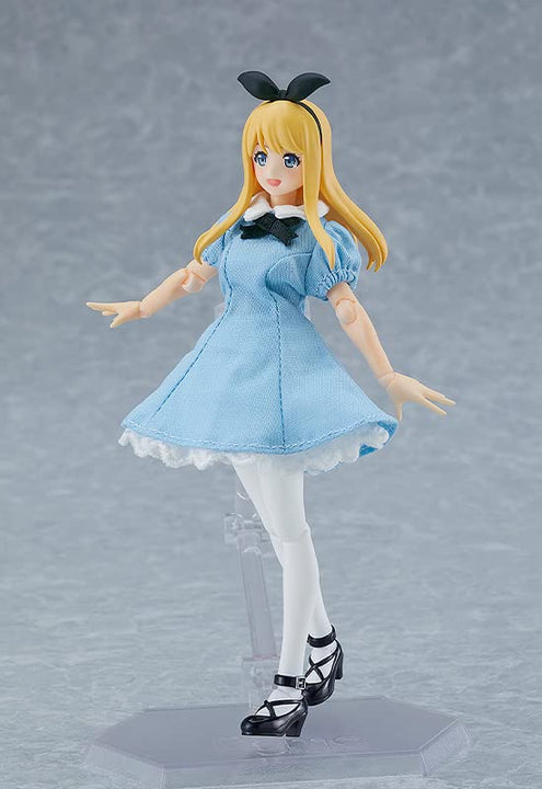 Max Factory Figma Styles: Female Body (Alice) Dress & Apron Outfit Figma Action Figure