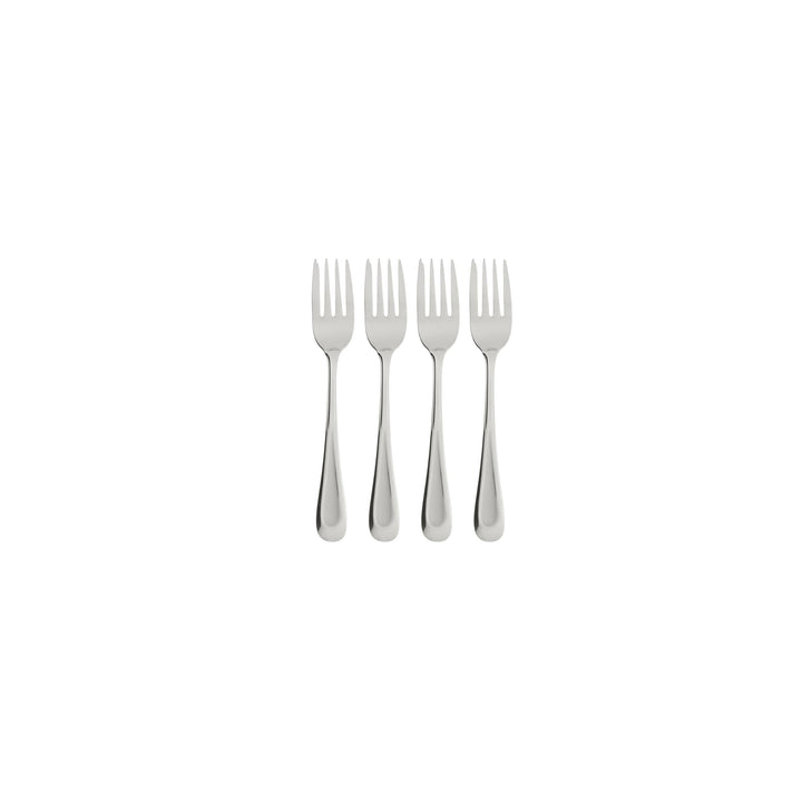 Oneida Satin Sand Dune Everyday Flatware Salad Forks, Set of 4