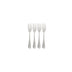 Oneida Satin Sand Dune Everyday Flatware Salad Forks, Set of 4