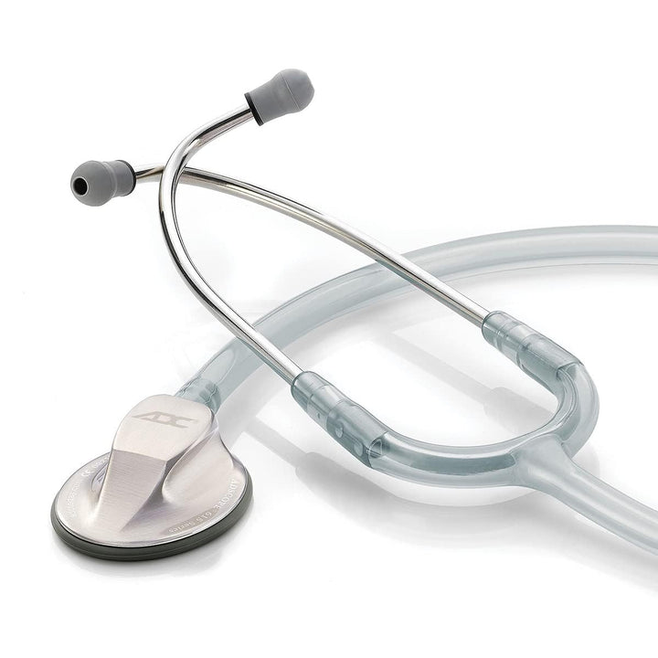 ADC Adscope 615 Platinum Sculpted Clinician Stethoscope with Tunable AFD Technology, Lifetime Warranty, Blue Diamond