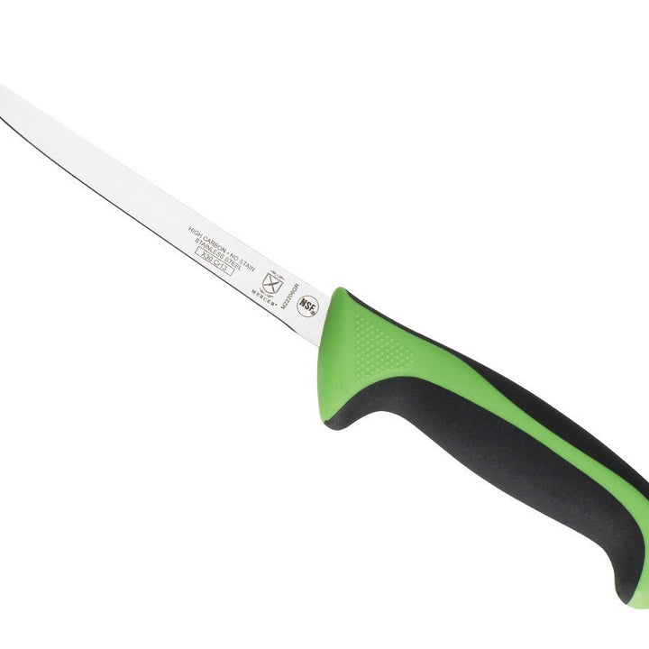 Mercer Culinary Millennia Colors 6-Inch Narrow Boning Knife, Green 6" Narrow Boning Knife