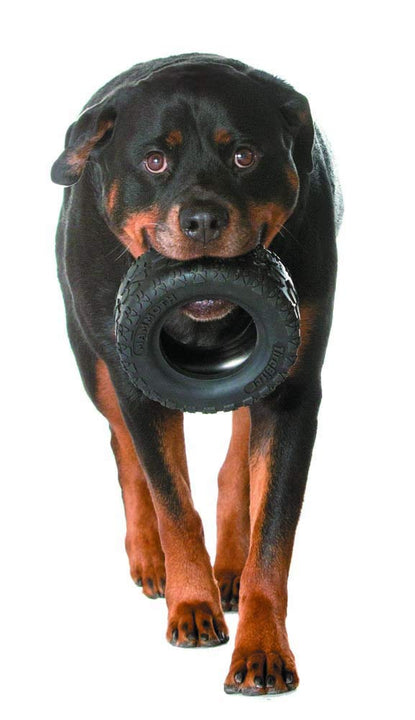 Mammoth TireBiterII  Natural Rubber Dog Toys for Extreme Chewers  Dog Toys for Extra Long Interactive Play  Aggressive Chewer Toys for Large - X-Large Dogs - X-Large 7