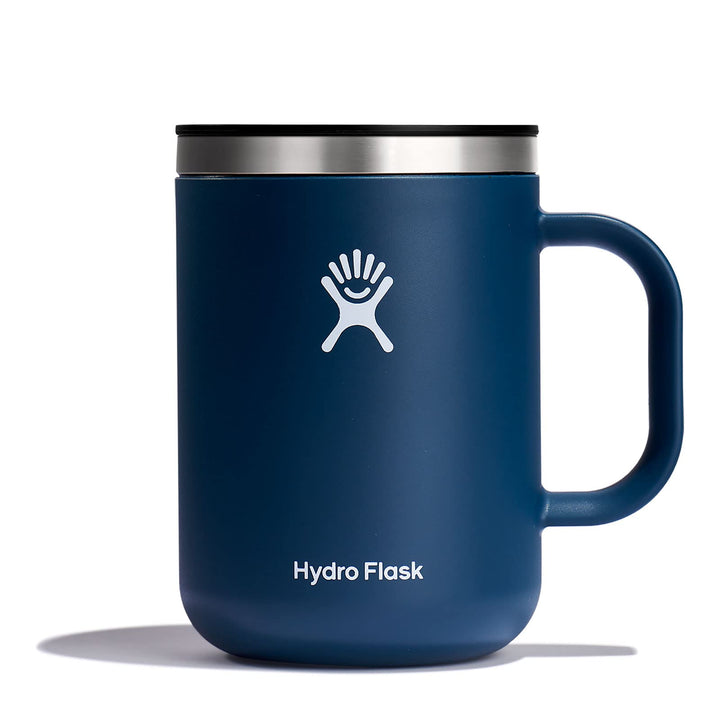 Hydro Flask Stainless Steel Reusable Mug - Vacuum Insulated, BPA-Free, Non-Toxic 24 Oz Indigo