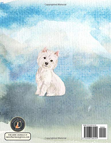 2020 Weekly Planner: West Highland White Terrier Dogs - Weekly and Monthly Calendar, Diary and Habit Tracker