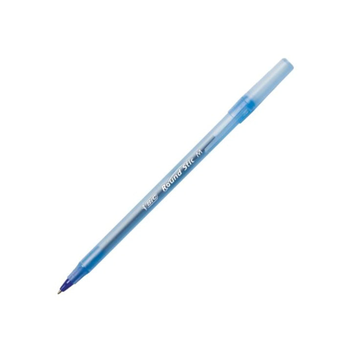 BIC Round Stic Xtra Life Red Ballpoint Pens, Medium Point (1.0mm), 10-Count Pack of Bulk Pens, Flexible Round Barrel for Writing Comfort, No. 1 Selling Ballpoint Pens 10 Count (Pack of 1)