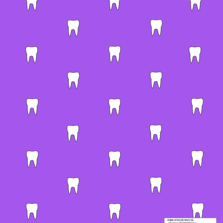 2020 Calendar: Monthly Schedule Organizer - Tooth Design Planner for Dentists, Orthodontists, Dental Hygienists and Receptionists in Purple