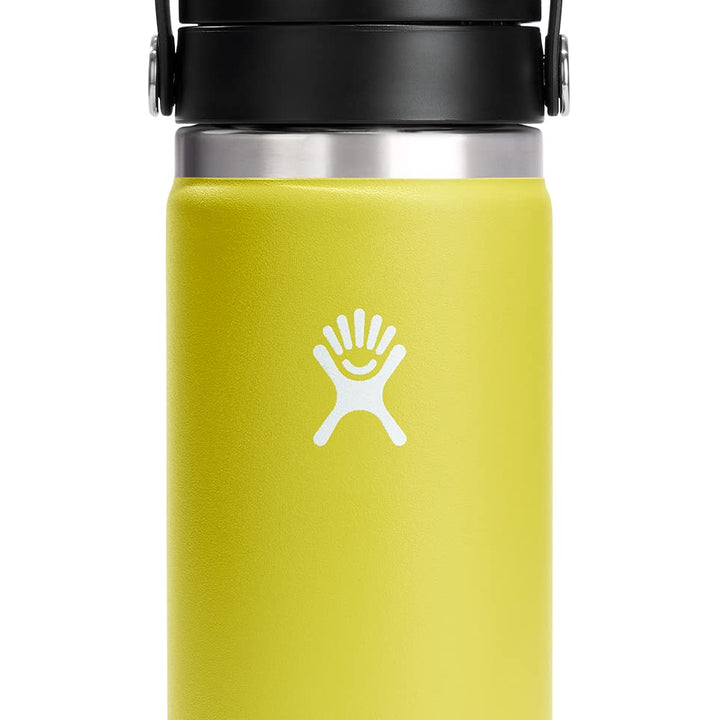 Hydro Flask 16 oz Wide Mouth with Flex Sip Lid Stainless Steel Reusable Water Bottle Cactus - Vacuum Insulated, Dishwasher Safe, BPA-Free, Non-Toxic