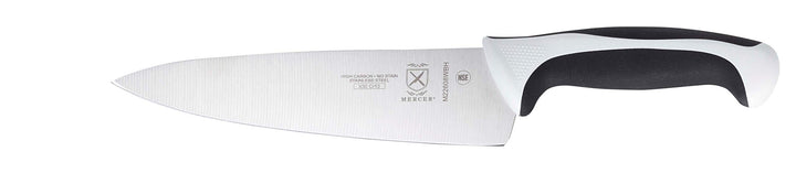 Mercer Culinary White Millennia Handle, 8" Chef's Knife