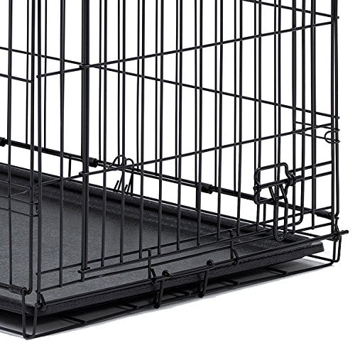 MidWest Homes for Pets Replacement Pan for 22' Long MidWest Dog Crate Black 21.4"L x 12.8"W x 1.0"H