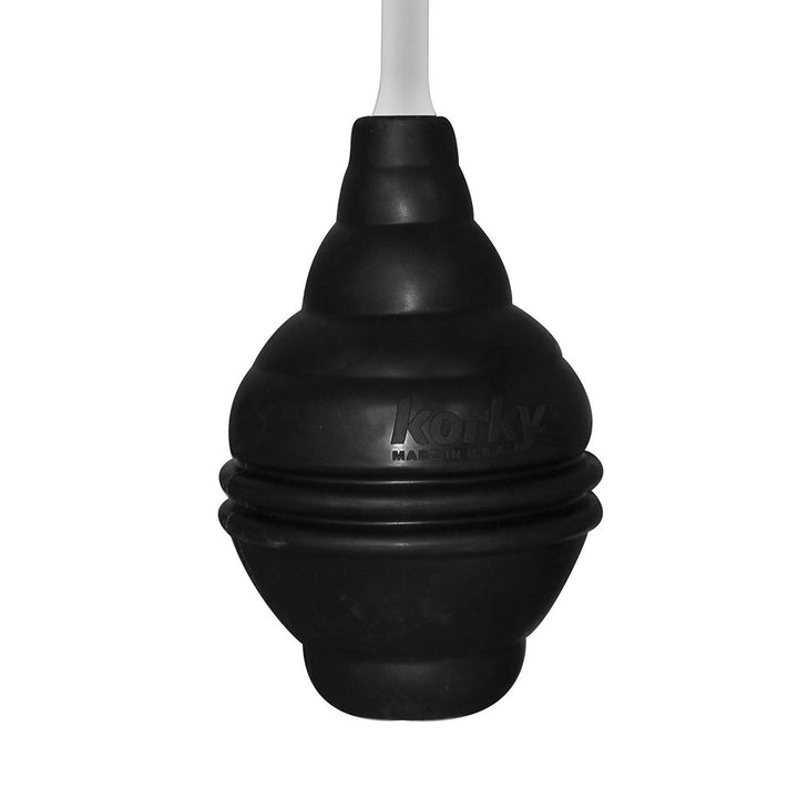 Korky 96-4AM BeehiveMAX Toilet Plunger, Black, 1 Count (Pack of 1) Adjustable Handle