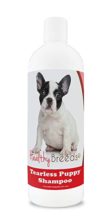 Healthy Breeds French Bulldog Tearless Puppy Dog Shampoo 16 oz