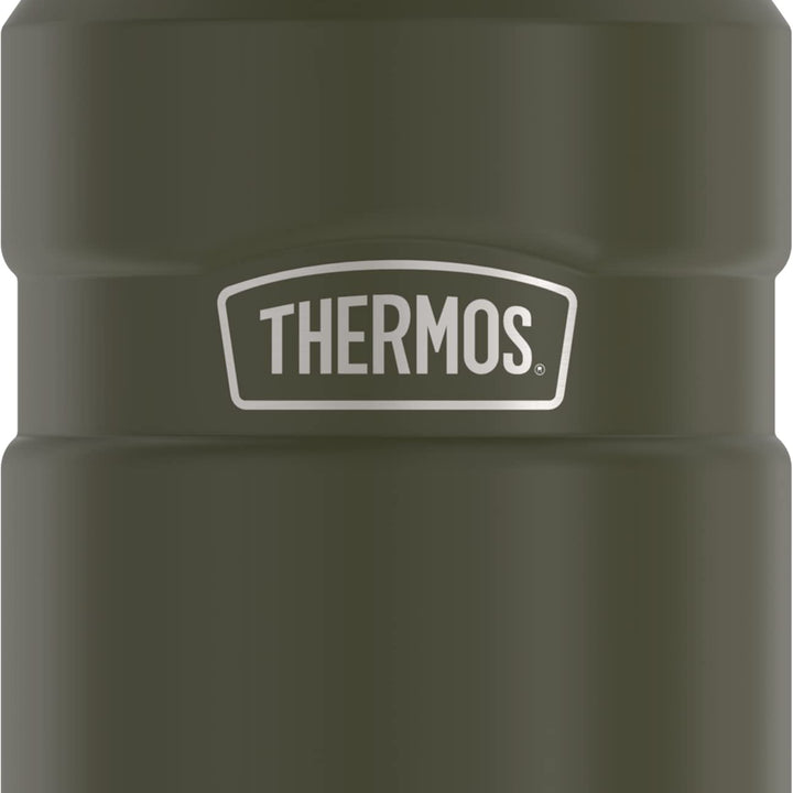 THERMOS Stainless King Vacuum-Insulated Food Jar, 24 Ounce, Army Green