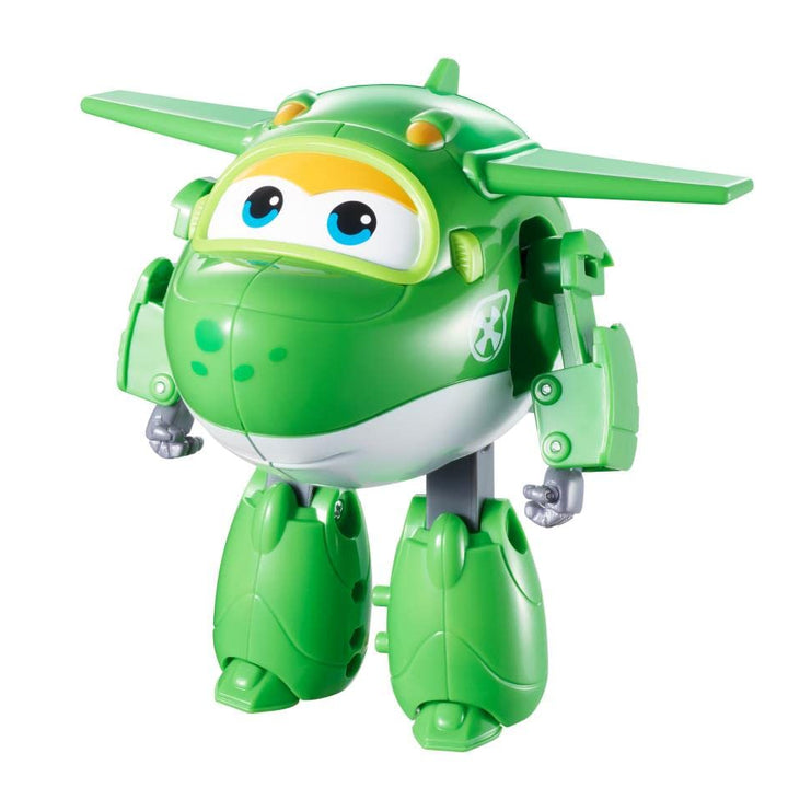 Super Wings - Transforming Mira Toy Airplane Figure | 5" Scale | Fun Toy for 3 4 5 year old Boys and Girls | Preschool Kids Birthday Gift, Green (YW710280)