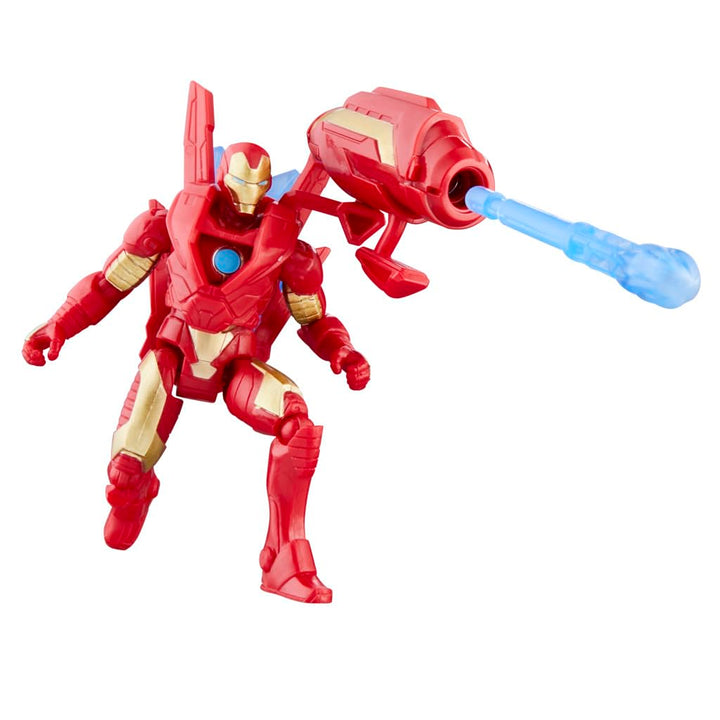 Marvel Epic Hero Series Battle Gear Iron Man Action Figure, 4-Inch, Avengers Super Hero Toys for Kids Ages 4 and Up Iron Man (Battle Gear)