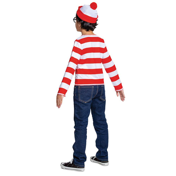 Disguise Kids Classic Where's Waldo Costume Medium (7-8)