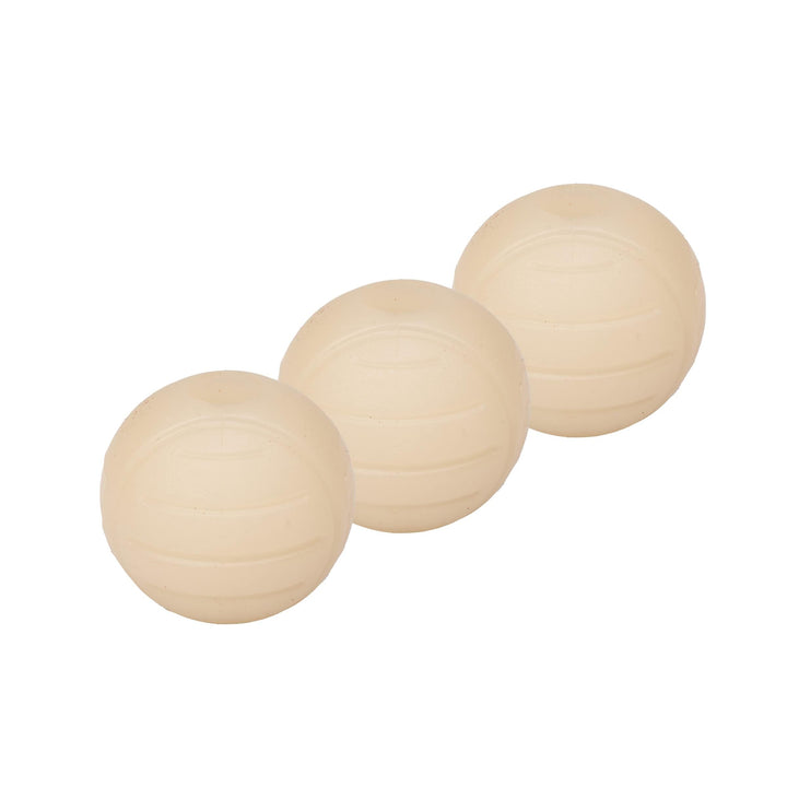 Basics Glow Toy Dog Balls, 2.5-Inch, 3-Pack, Beige Glow Balls (Pack of 3) 2.5 inch