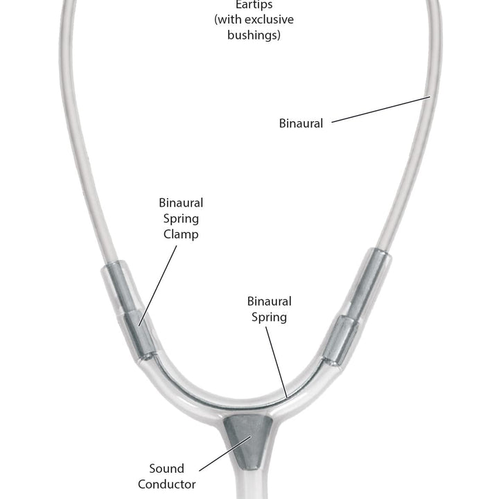 Prestige Medical Clinical Lite™ Stethoscope, Rainbow & Stealth/Black Rainbow & Stealth / Black Adult