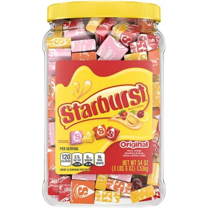 Starburst Original Fruity Chewy Candy, 54 Oz.