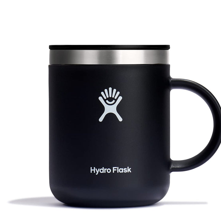 Hydro Flask Stainless Steel Reusable Mug - Vacuum Insulated, BPA-Free, Non-Toxic 12 Oz Black