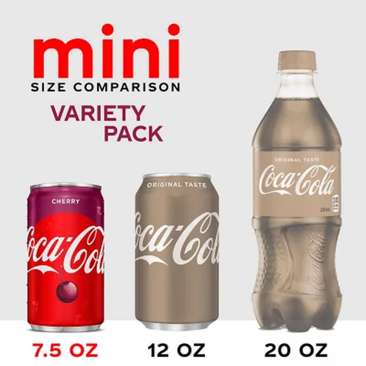Coca-Cola Flavors Mini Cans Variety Pack 7.5 Fl. Oz., 30 Pk.
