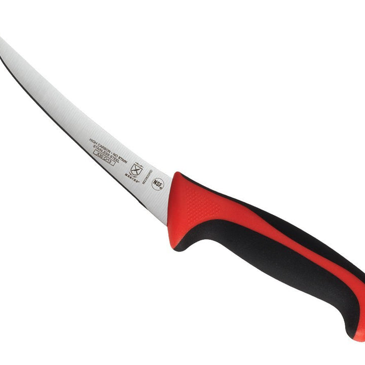 Mercer Culinary Red Millennia Colors Handle, 6-Inch