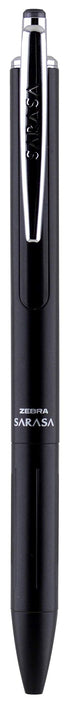 Zebra Pen Sarasa Grand Retractable Gel Ink Pen, Black Barrel, Medium Point, 0.7mm, Black Ink, 1-Count (45111)