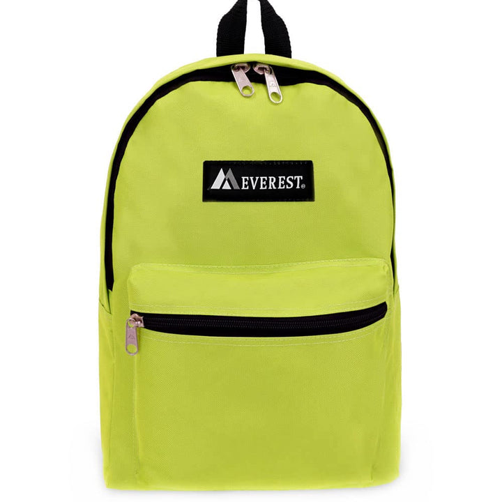 Everest Basic Backpack, Emerald Green, One Size