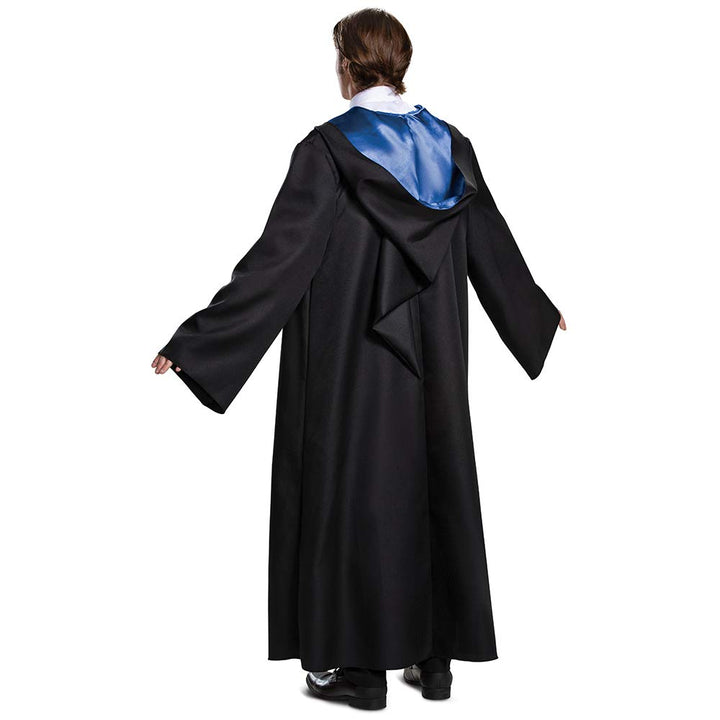 Disguise Harry Potter Harry Potter Ravenclaw Robe, Official Wizarding World Adult Halloween Accessory Costume Outerwear, Black & Blue, XXL 50-52 US