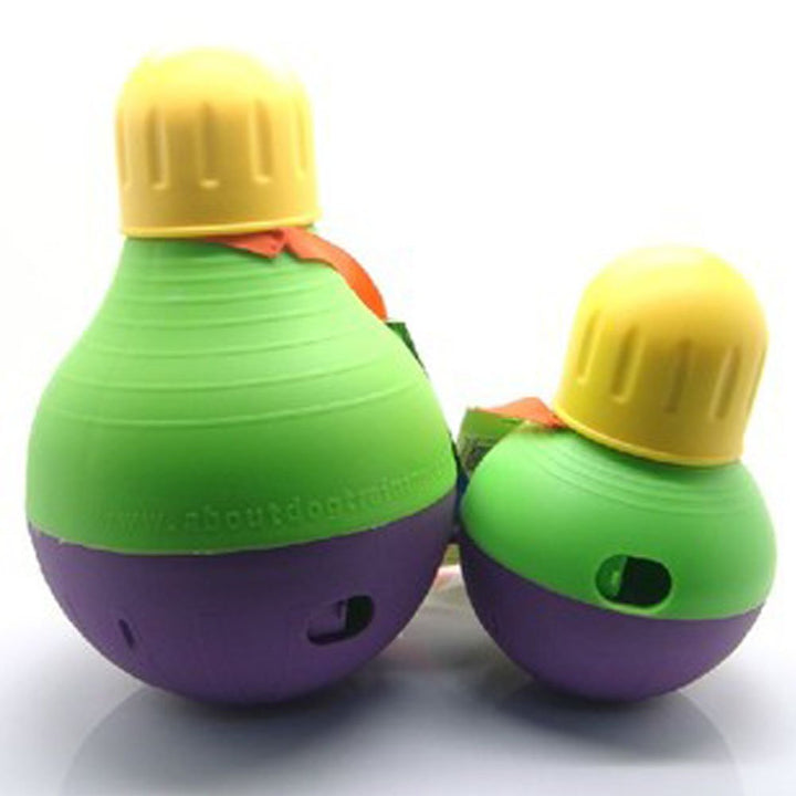 Starmark Treat Dispensing Bob-a-Lot Dog Toy, All Breed Sizes (Pack of 1) Small