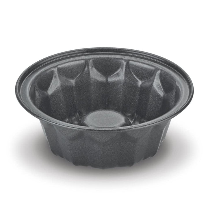 Cuisinart 086279084842 Mini-Metal-Bakeware, Pan, Steel Alloy Small (Pack of 4) Bundt Pan