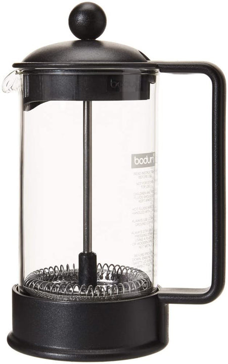 Bodum Brazil French Press Coffee and Tea Maker, 12 oz, Black