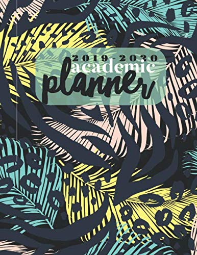 2019-2020 Academic Planner: Weekly & Monthly Schedule Diary August 2019 To July 2020 Timetable | 8.5”x11” Large Notebook With Quotes (Back To School)