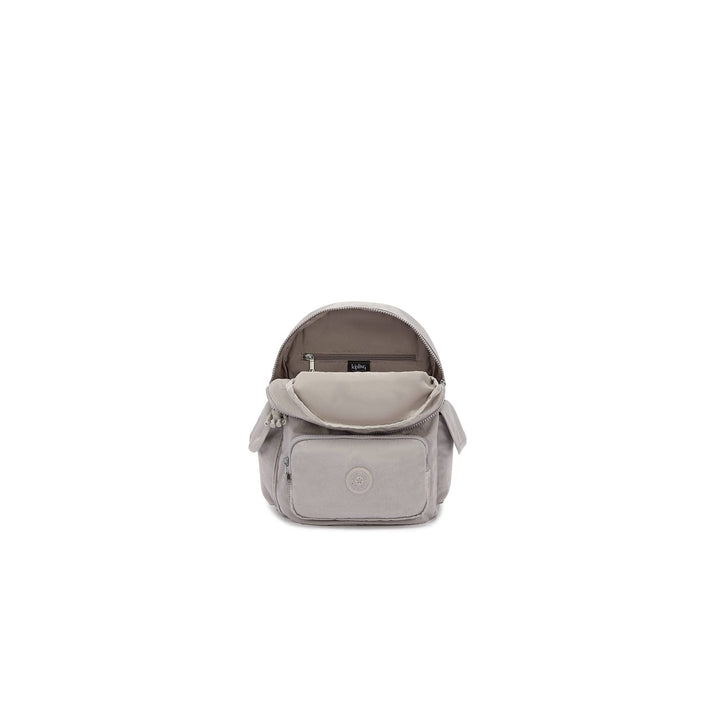 Kipling Women's City Pack Small Backpack, Lightweight Versatile Daypack, Bag Grey Gris