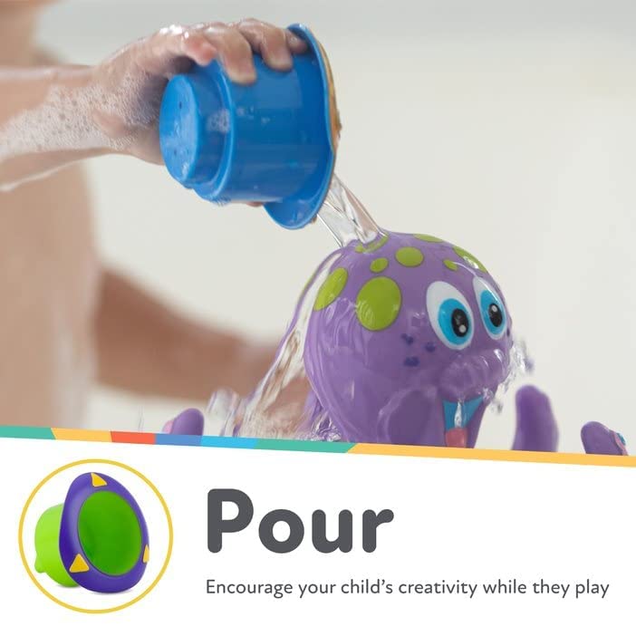 Nuby Splish Splash Cups and Wacky Waterworks Pipes Bath Toys Wacky Waterworks Pipes + Splish Splash Cups Bundle